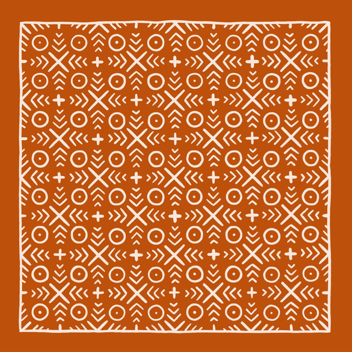 Mud Cloth XOXO