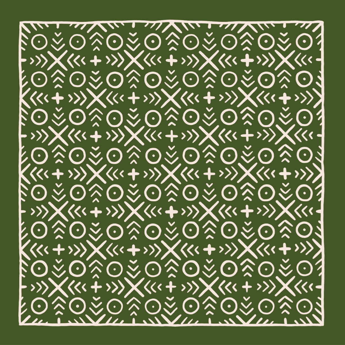 Mud Cloth XOXO