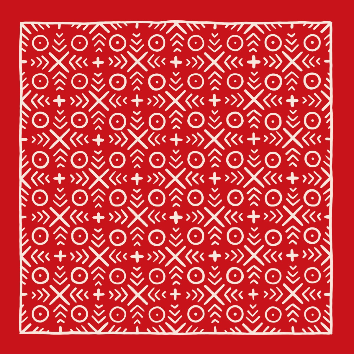 Mud Cloth XOXO