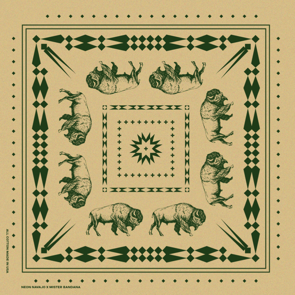 Great Plains Buffalo Bandanas