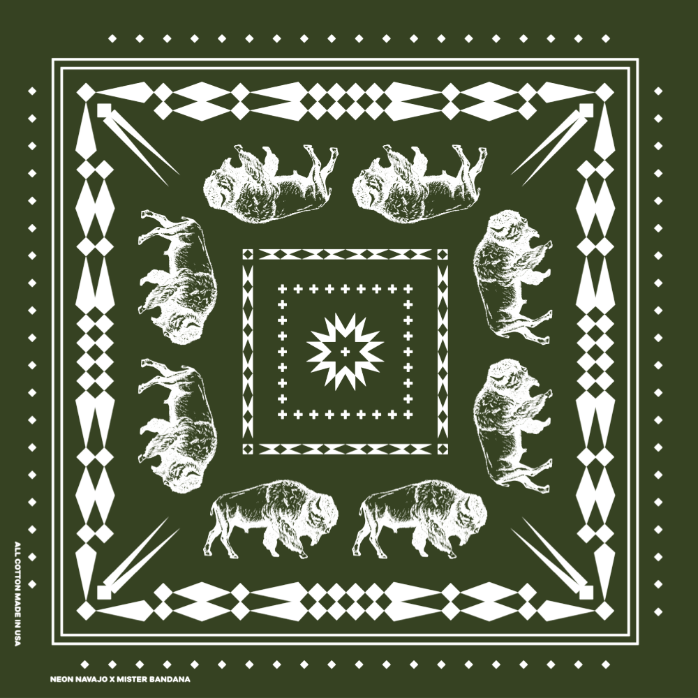 Great Plains Buffalo Bandanas