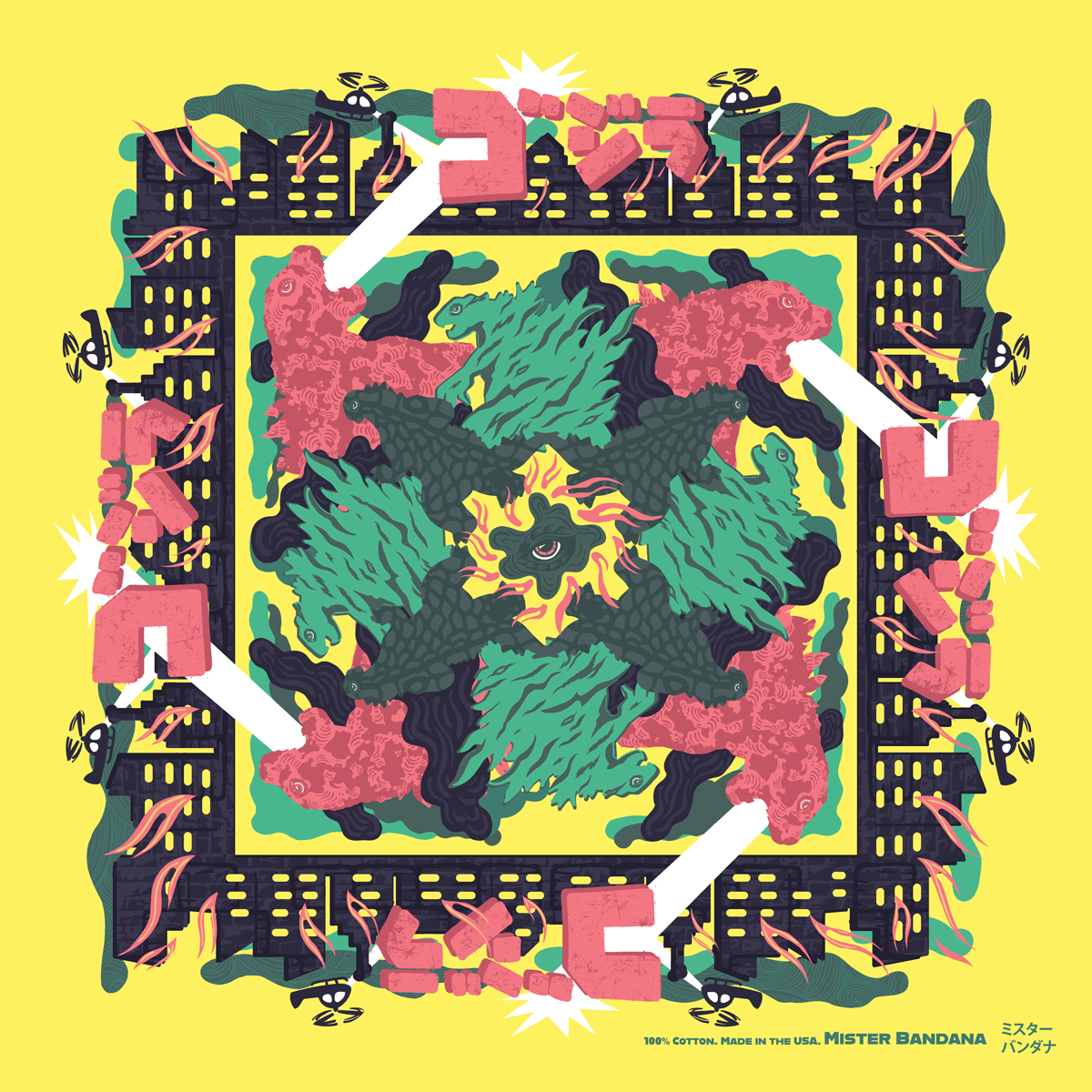 Monsters Bandanas & Headties
