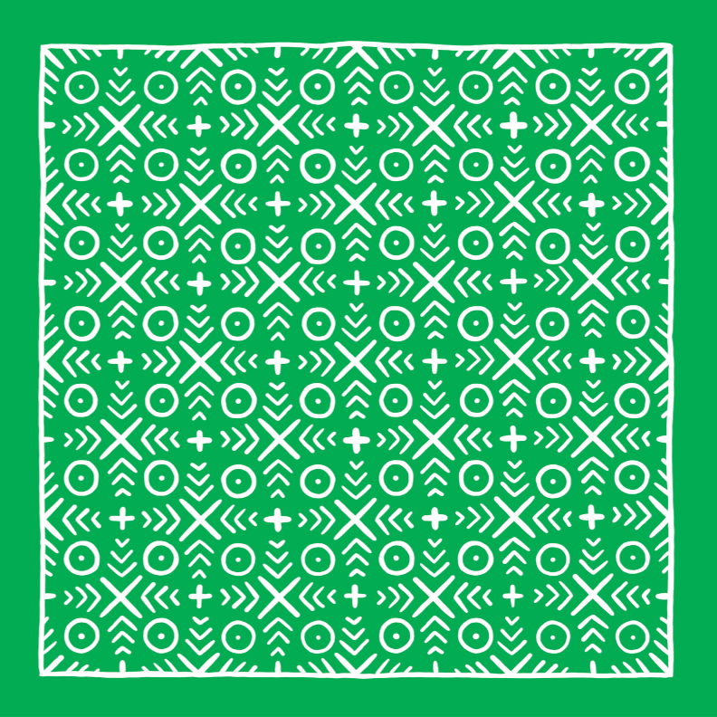 Mud Cloth XOXO