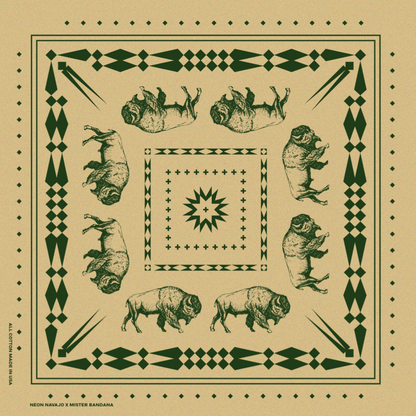 Great Plains Buffalo Bandanas
