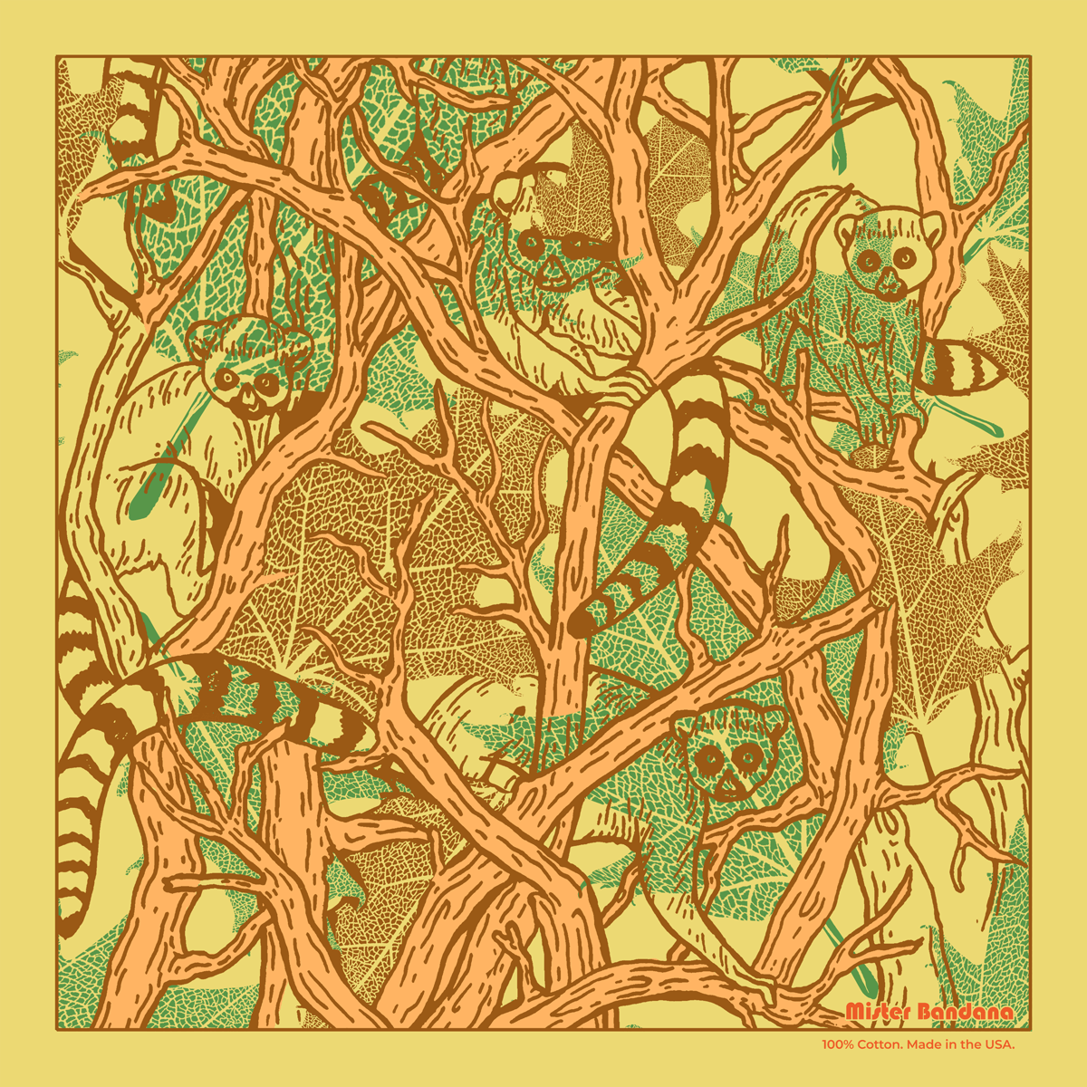 Hidden Lemur Bandana