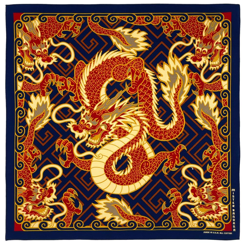 Dragon de Oro Bandana