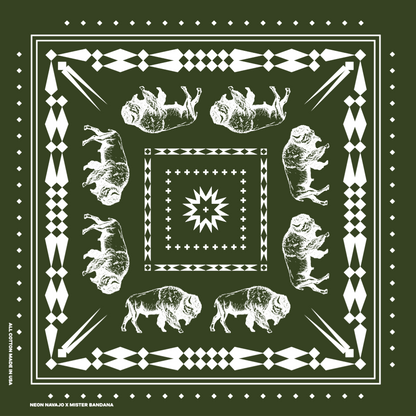 Great Plains Buffalo Bandanas