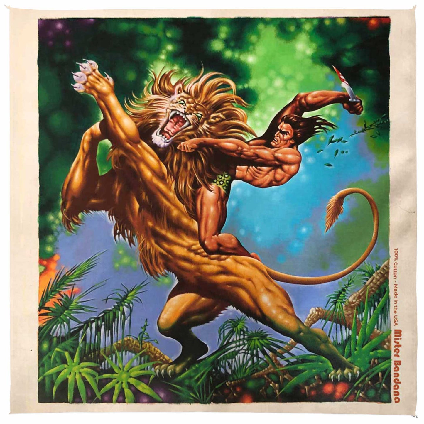 Jacked Lion bandana