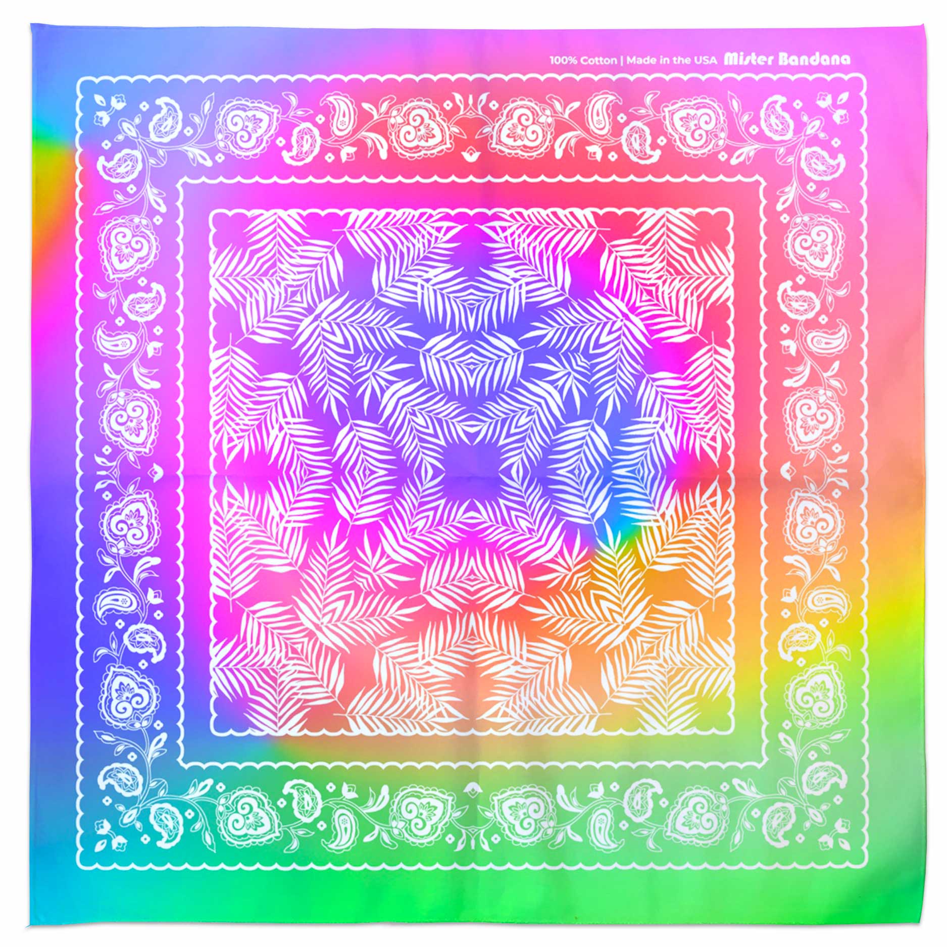 Mai Tai Dye bandana