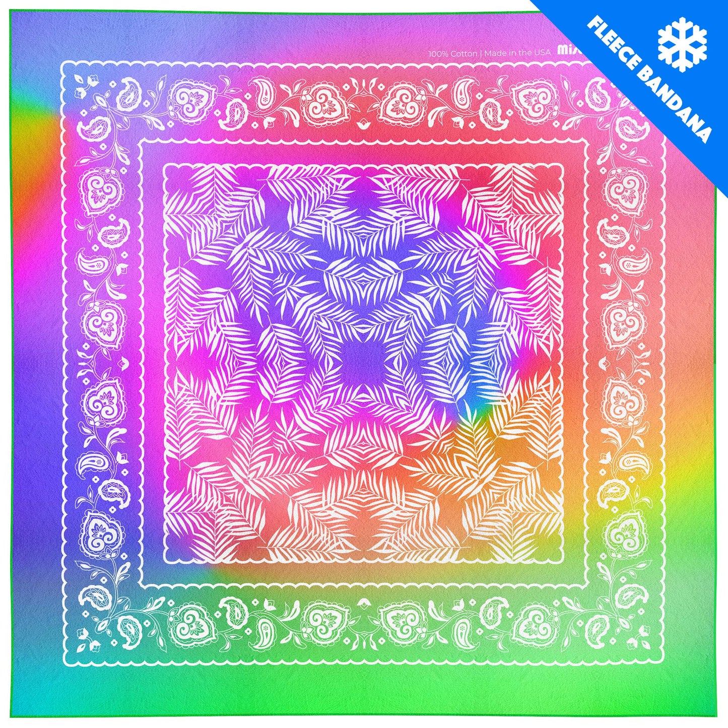 ICE STORM - Mai Tai Dye bandana