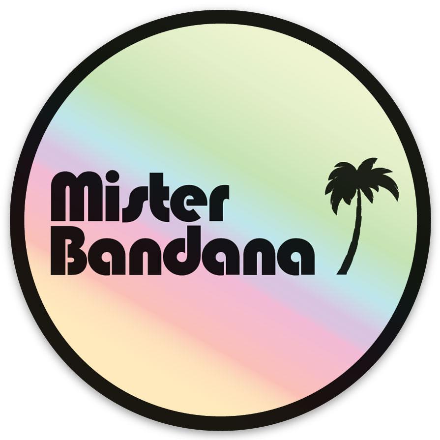 Mister Bandana Sticker Decorative Stickers