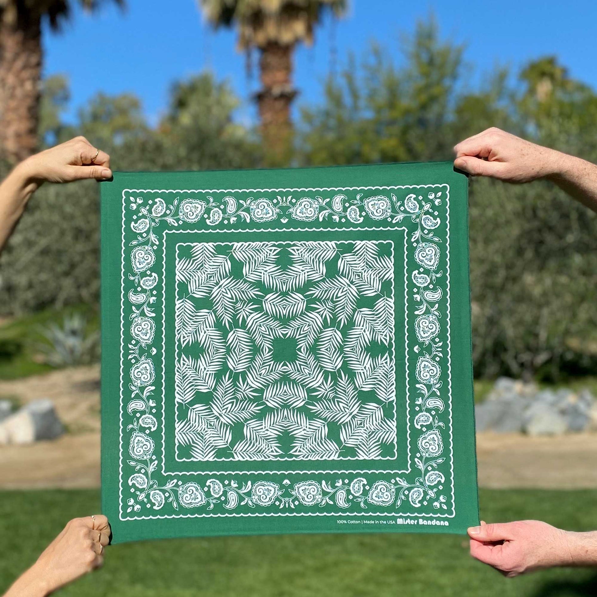 Wild Palms Bandana
