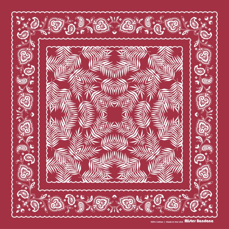 Wild Palms Bandana